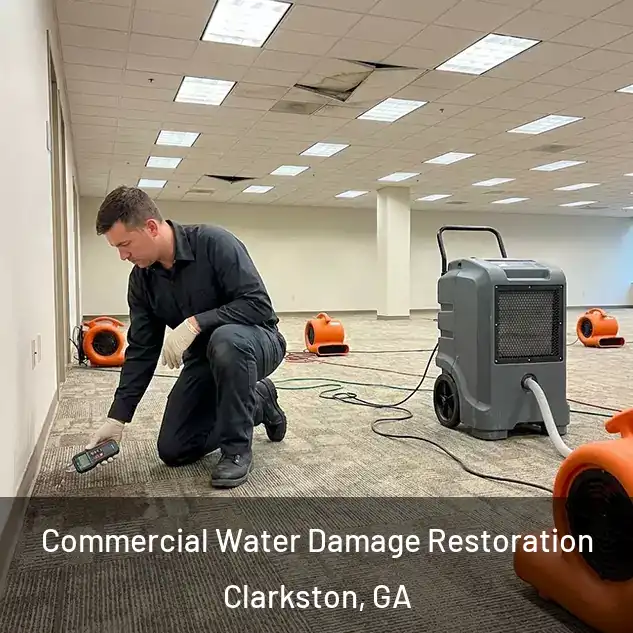  Commercial Water Damage Restoration Clarkston, GA
